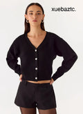 Orla Knit Sweater - Black - Jumpers + Knits