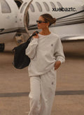 Signature Oversized Sweatshirt - Grey - SweatShirt